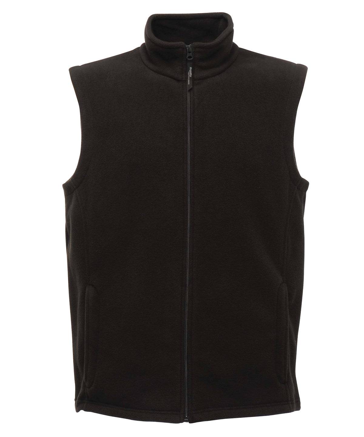 Black - Microfleece bodywarmer