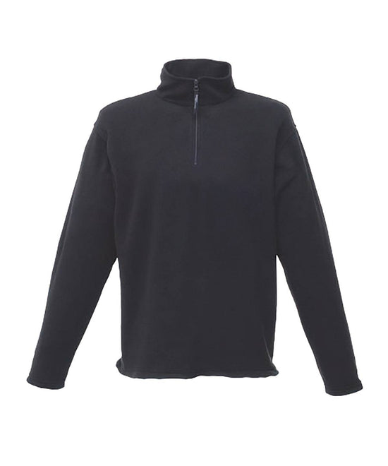 Seal Grey - Zip-neck microfleece