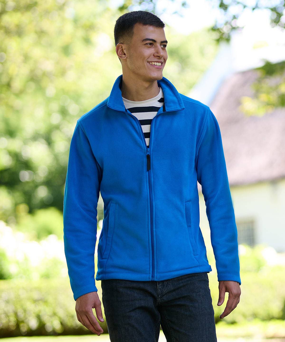 Oxford - Full-zip microfleece