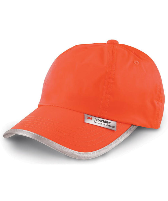 Orange Fluo - Casquette haute visibilité