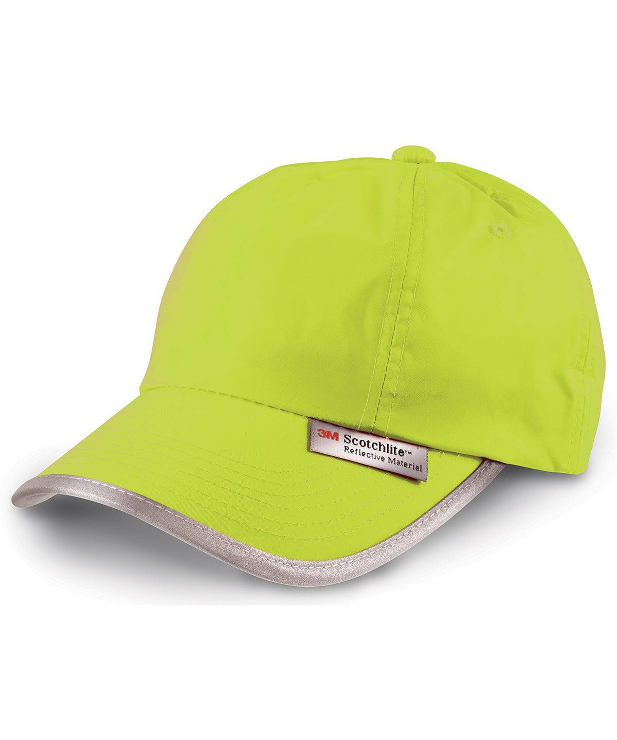 Jaune Fluo - Casquette haute visibilité