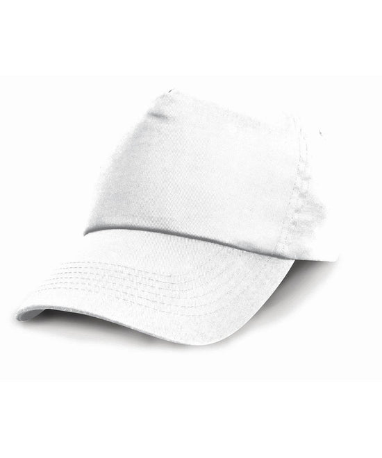 White - Junior cotton cap