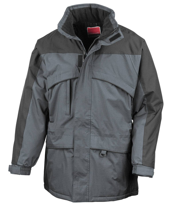 Anthrazit/Schwarz - Hi-Activity-Jacke Seneca