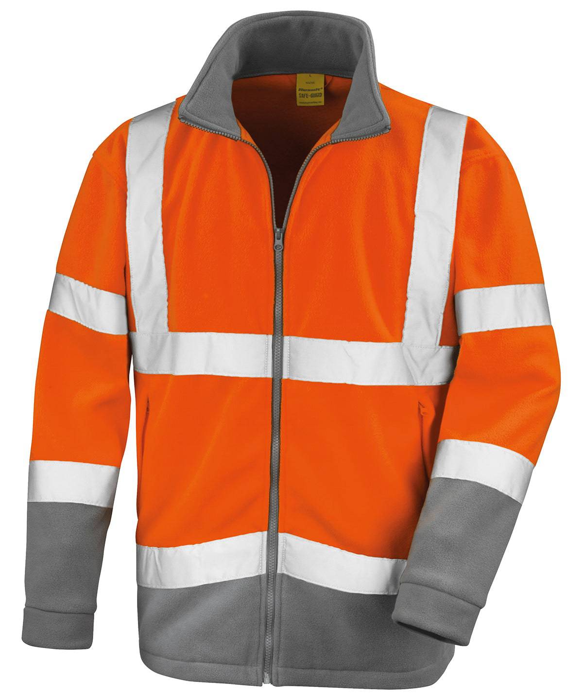 Orange - Safety microfleece