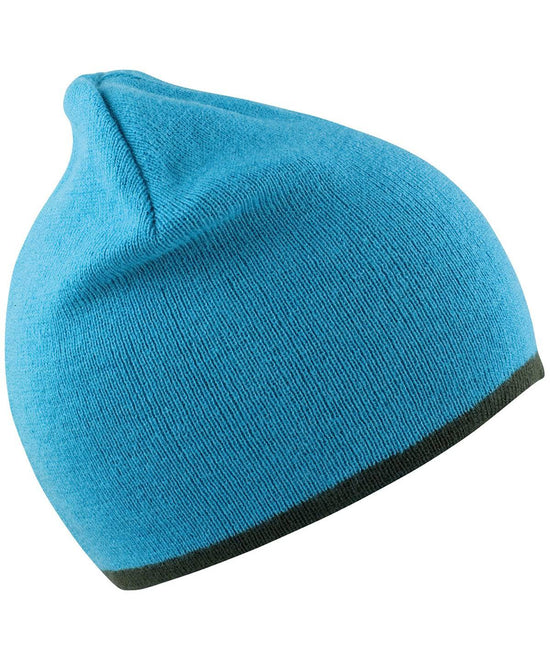 Aqua/Grey - Reversible fashion fit hat