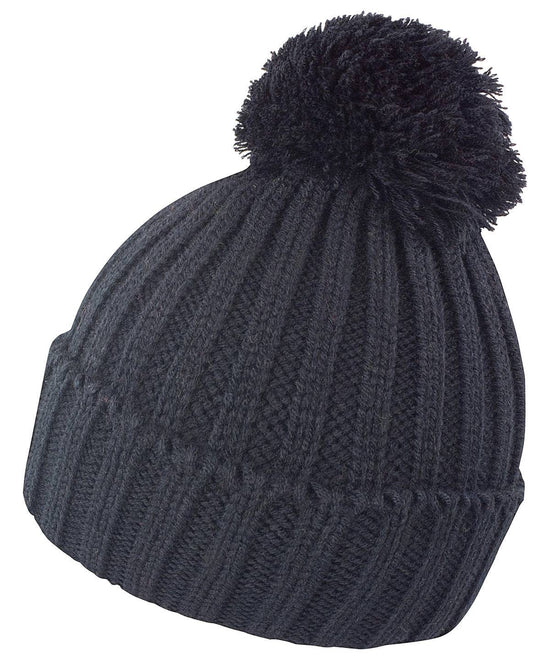 Black - HDI quest knitted hat