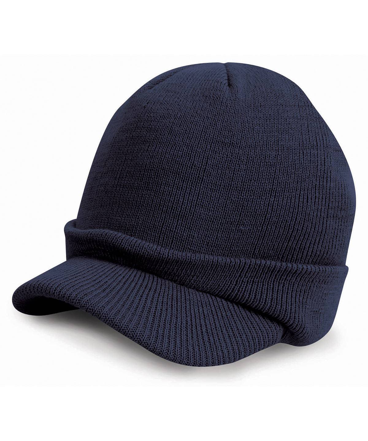 Navy - Esco army knitted hat