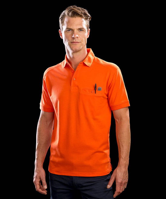 Bottle Green - Work-Guard Apex pocket polo shirt