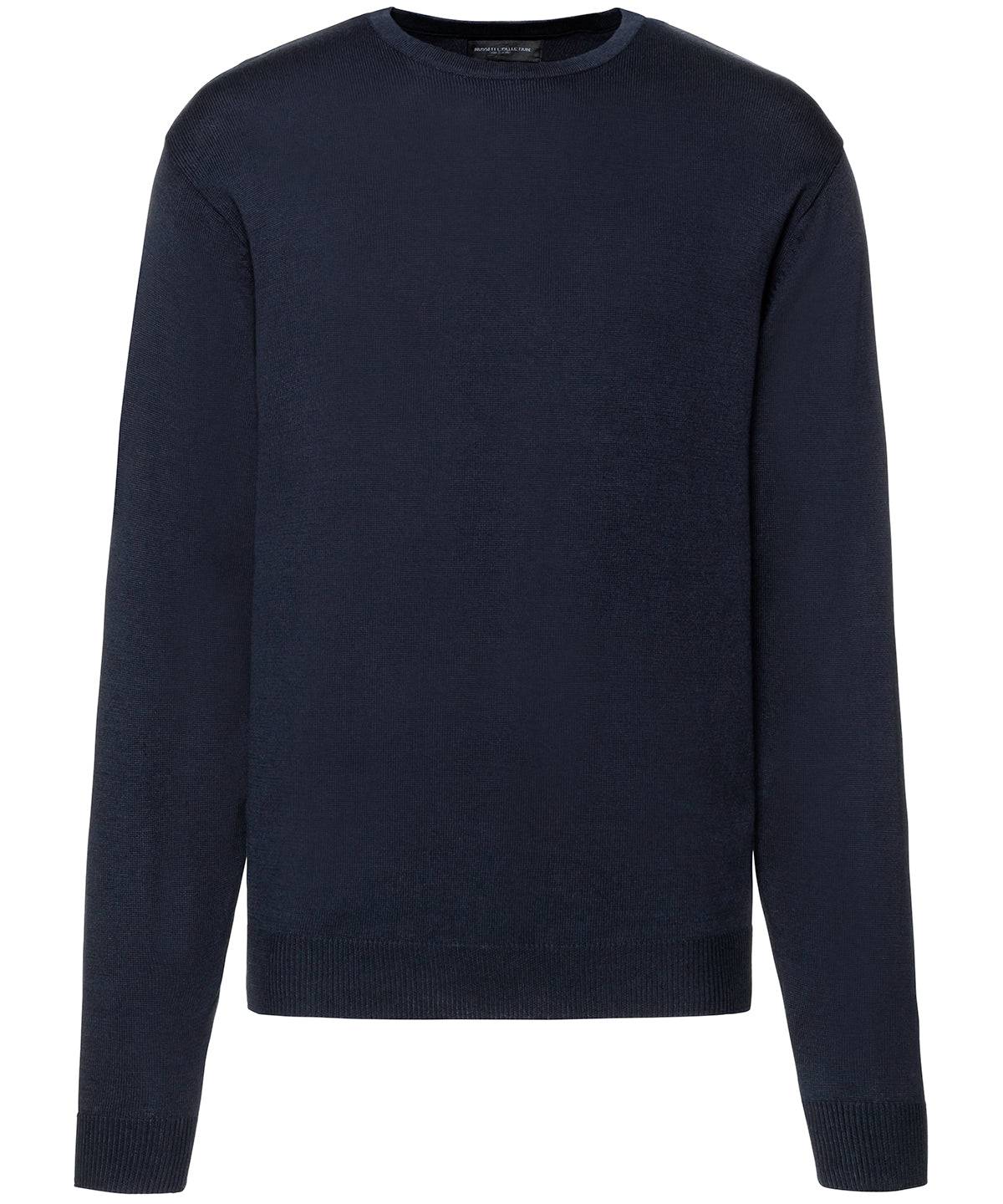 French Navy - Crew neck knitted pullover