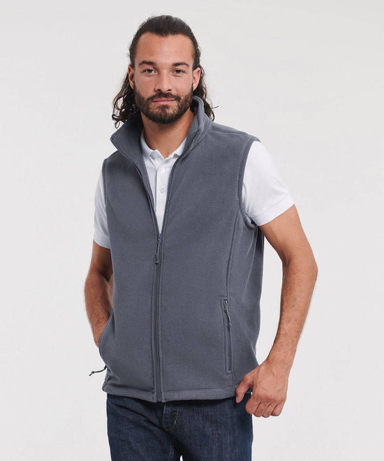 Bottle Green - Outdoor fleece gilet