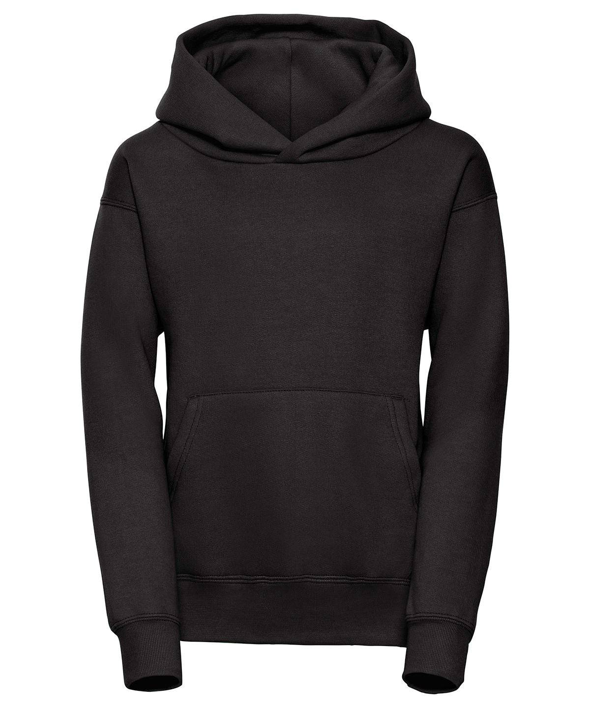 Black - Kids hooded sweatshirt