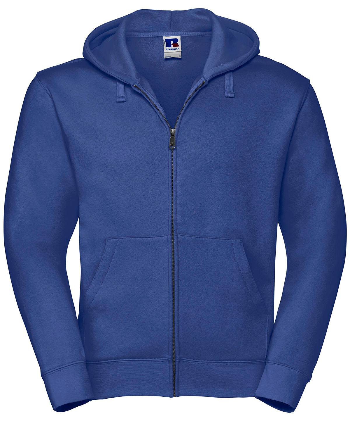 Bright Royal - Authentic zipped hooded sweat