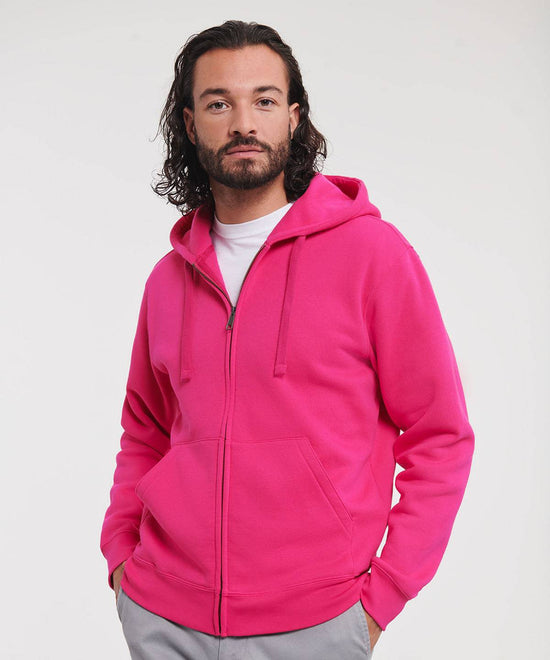 Bright Royal - Authentic zipped hooded sweat