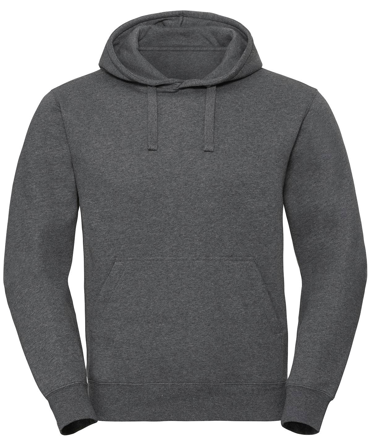 Carbon Melange - Authentic melange hooded sweatshirt