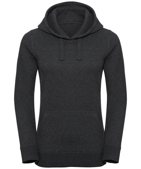 Charcoal Melange - Women's authentic melange hooded sweatshirt