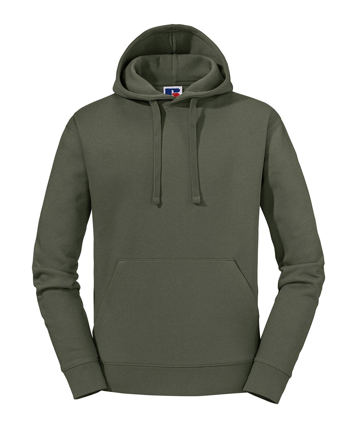 Olive - Authentic hooded sweatshirt