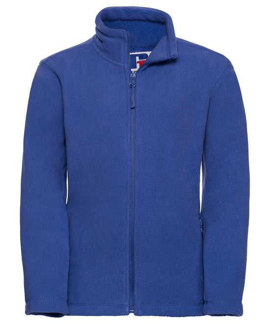 Bright Royal - Kids full-zip outdoor fleece