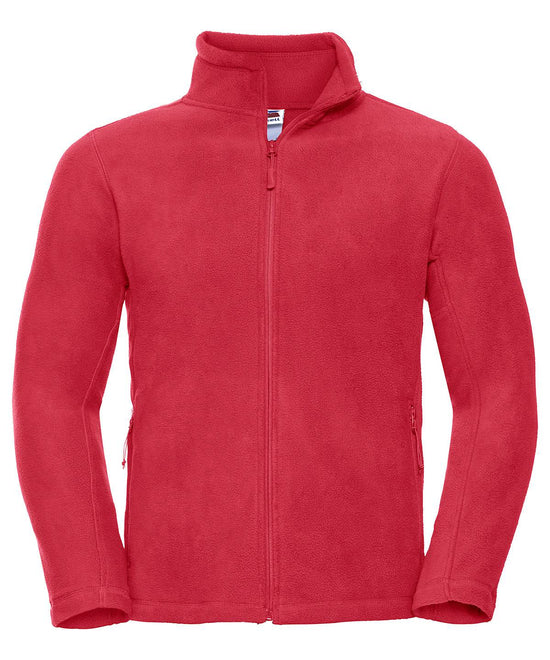 Load image into Gallery viewer, Classic Red - Full-zip outdoor fleece

