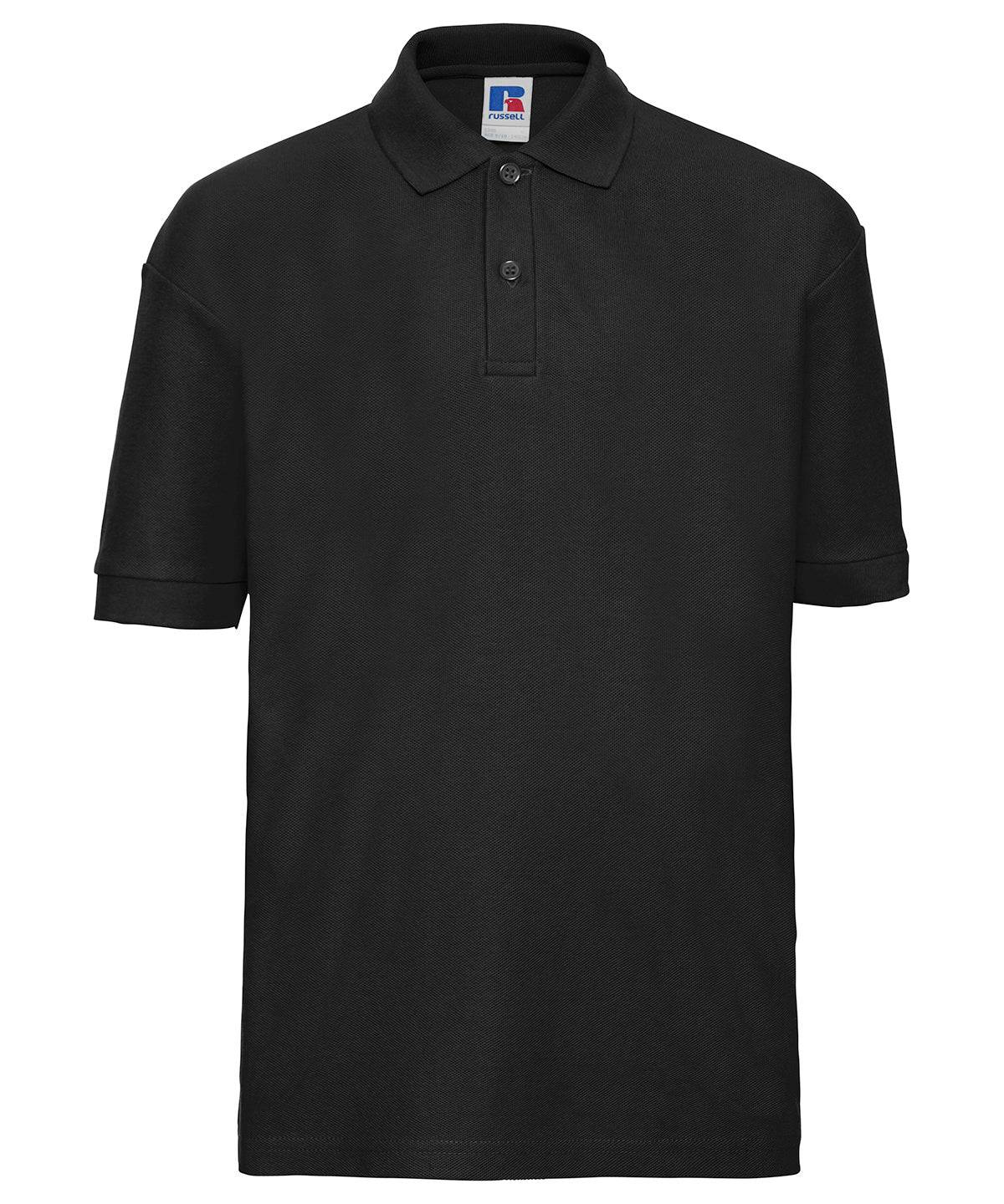 Black - Kids polo shirt