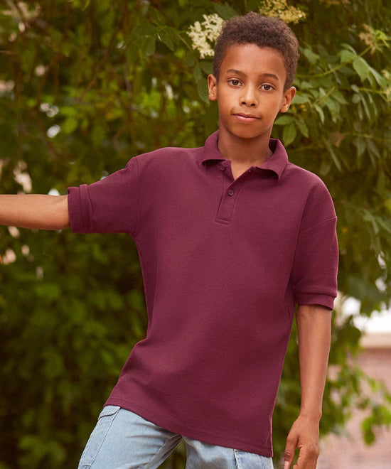 Black - Kids polo shirt