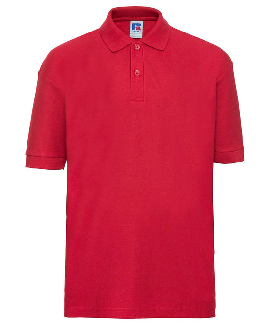 Bright Red - Kids polo shirt