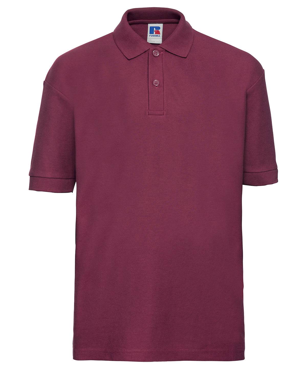 Burgundy - Kids polo shirt