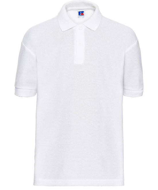 White - Kids polo shirt