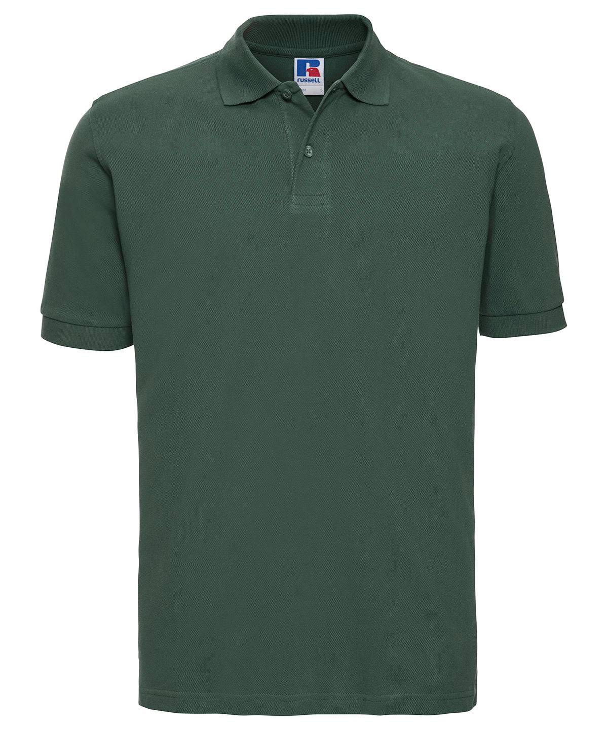 Bottle Green - Classic cotton piqué polo