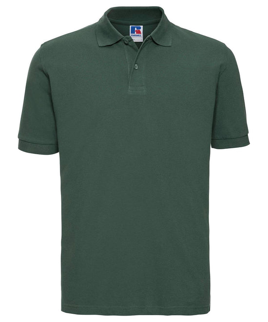 Bottle Green - Classic cotton piqué polo