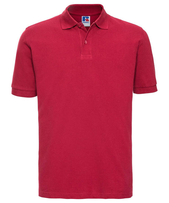 Classic Red - Classic cotton piqué polo