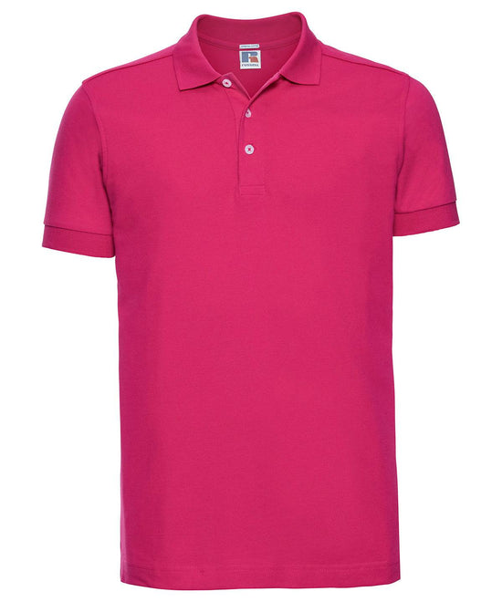 Fuchsia - Stretch polo