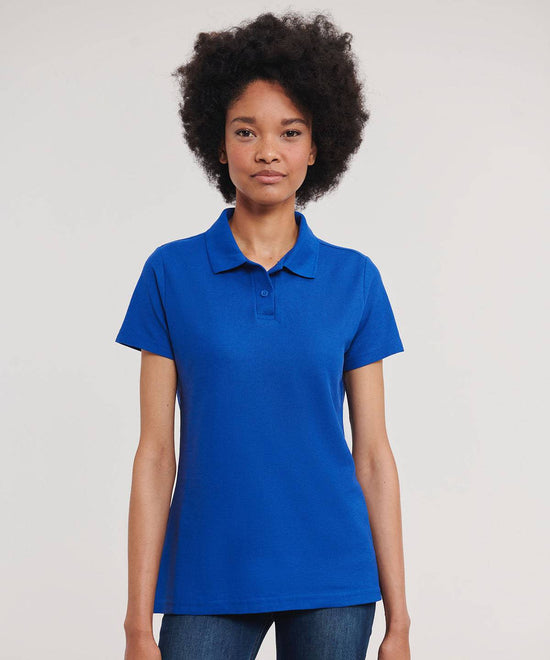 Black - Women's classic polycotton polo