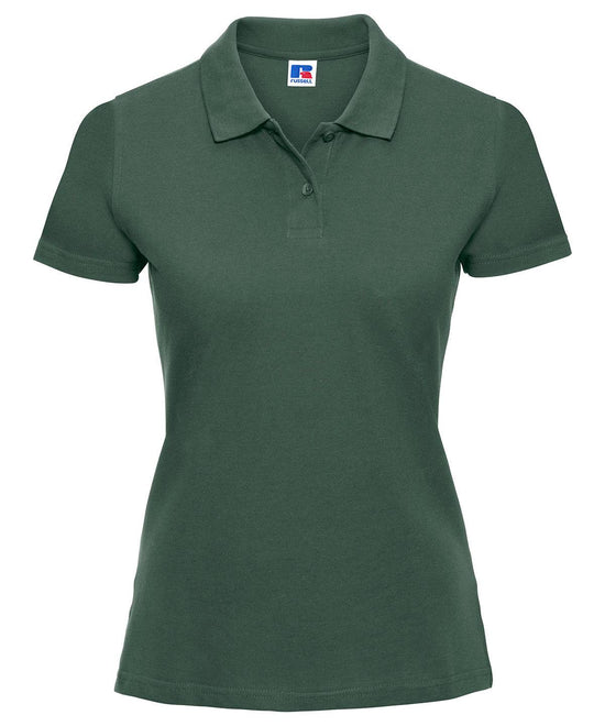 Bottle Green - Women's classic cotton polo