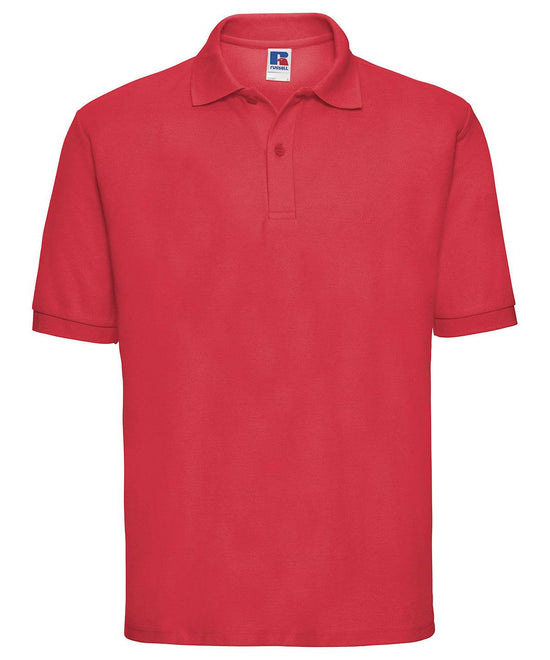 Bright Red - Classic polycotton polo