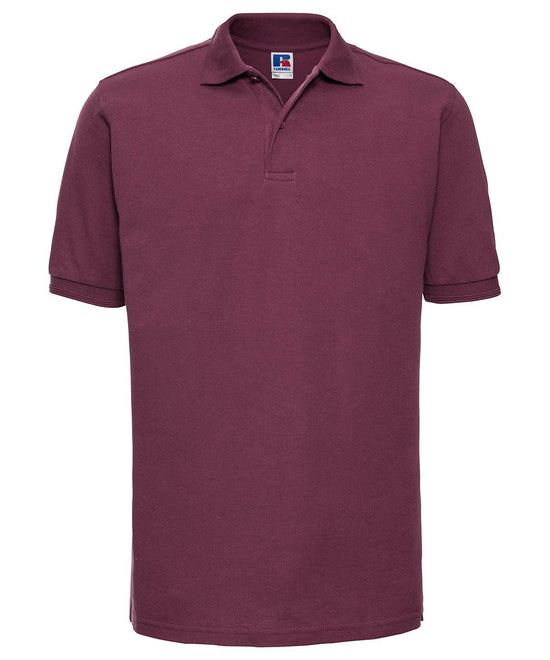 Burgundy - Hard-wearing 60°C wash polo