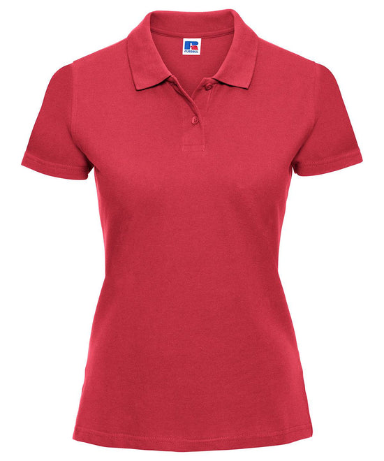 Classic Red - Women's classic cotton polo