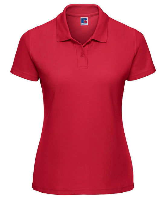 Classic Red - Women's classic polycotton polo