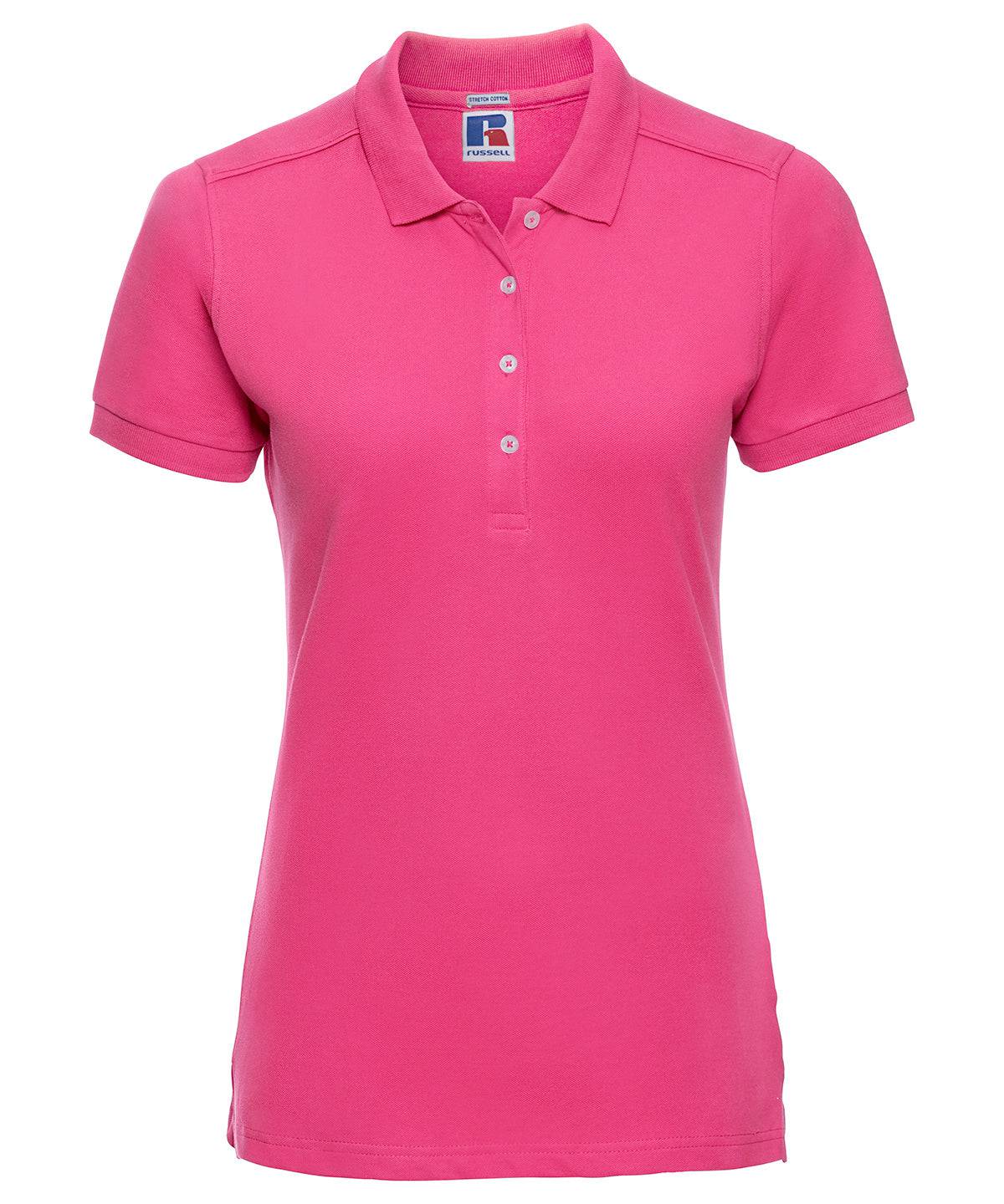 Fuchsia - Women's stretch polo