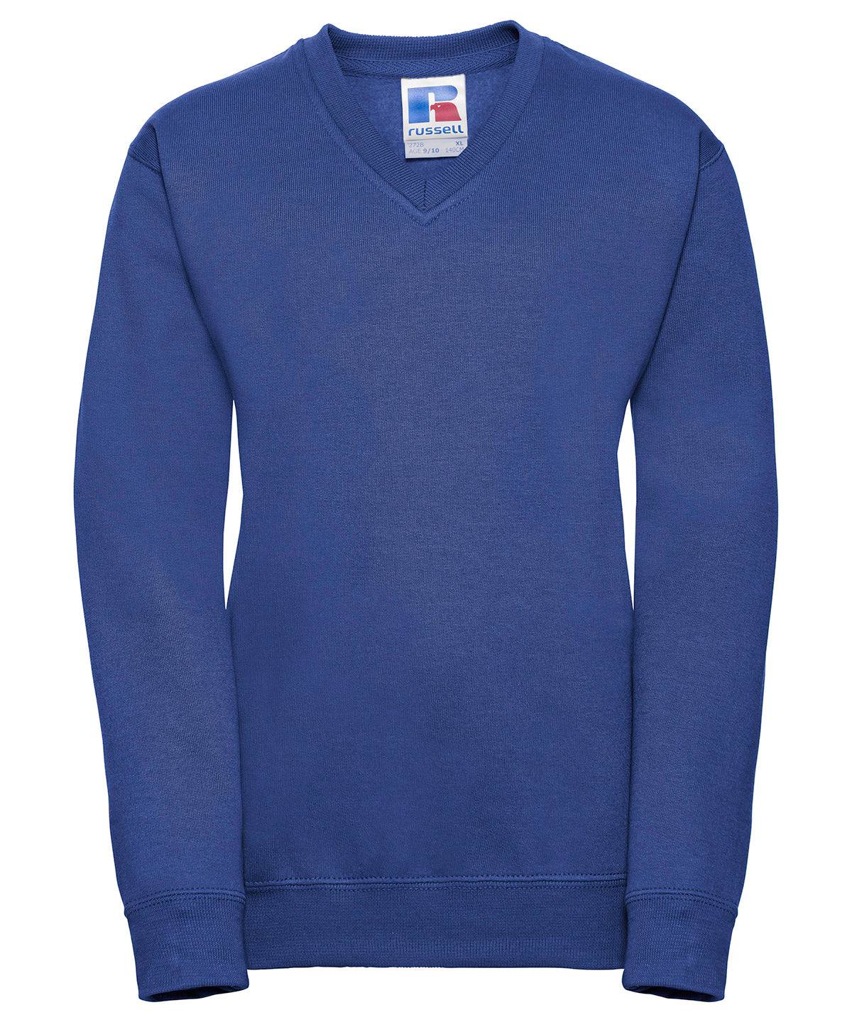 Bright Royal - Kids v-neck sweatshirt