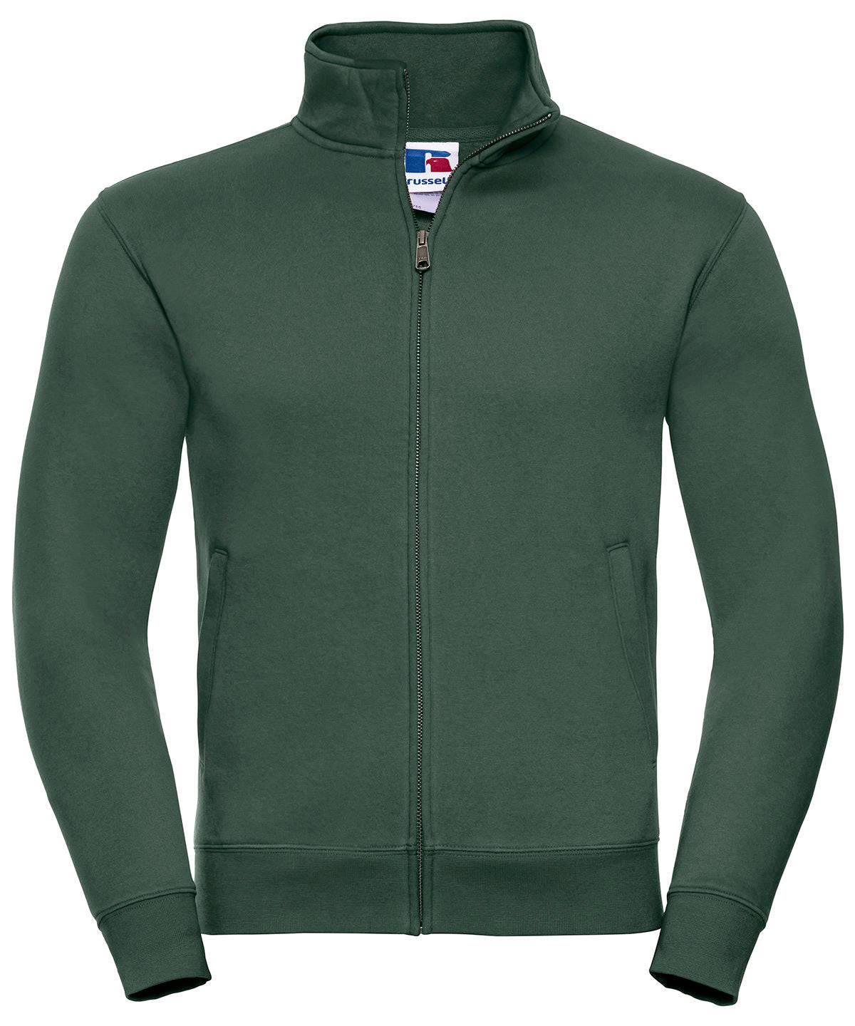 Bottle Green - Authentic sweatshirt jacket