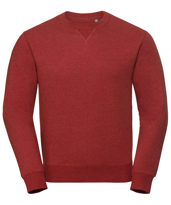 Brick Red Melange - Authentic melange sweatshirt