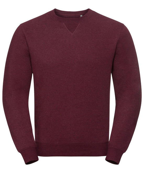 Burgundy Melange - Authentic melange sweatshirt