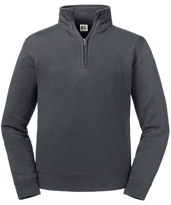 Convoy Grey - Authentic ¼ zip sweatshirt