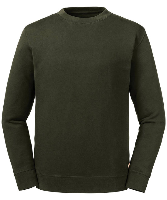 Dark Olive - Pure organic reversible sweatshirt