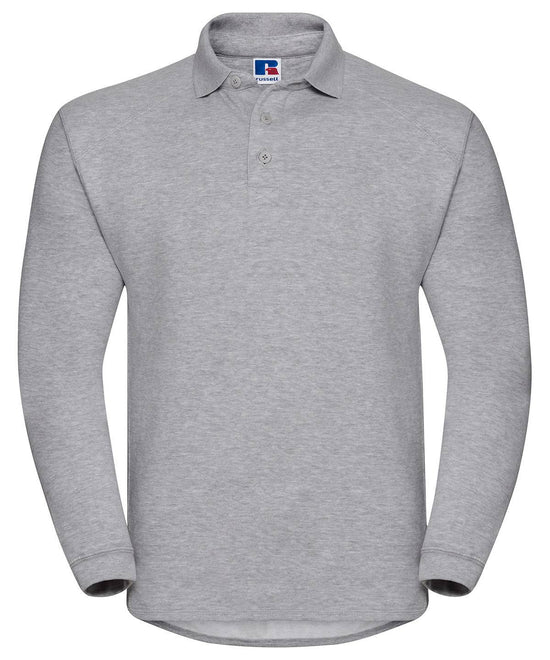 Light Oxford - Heavy-duty collar sweatshirt