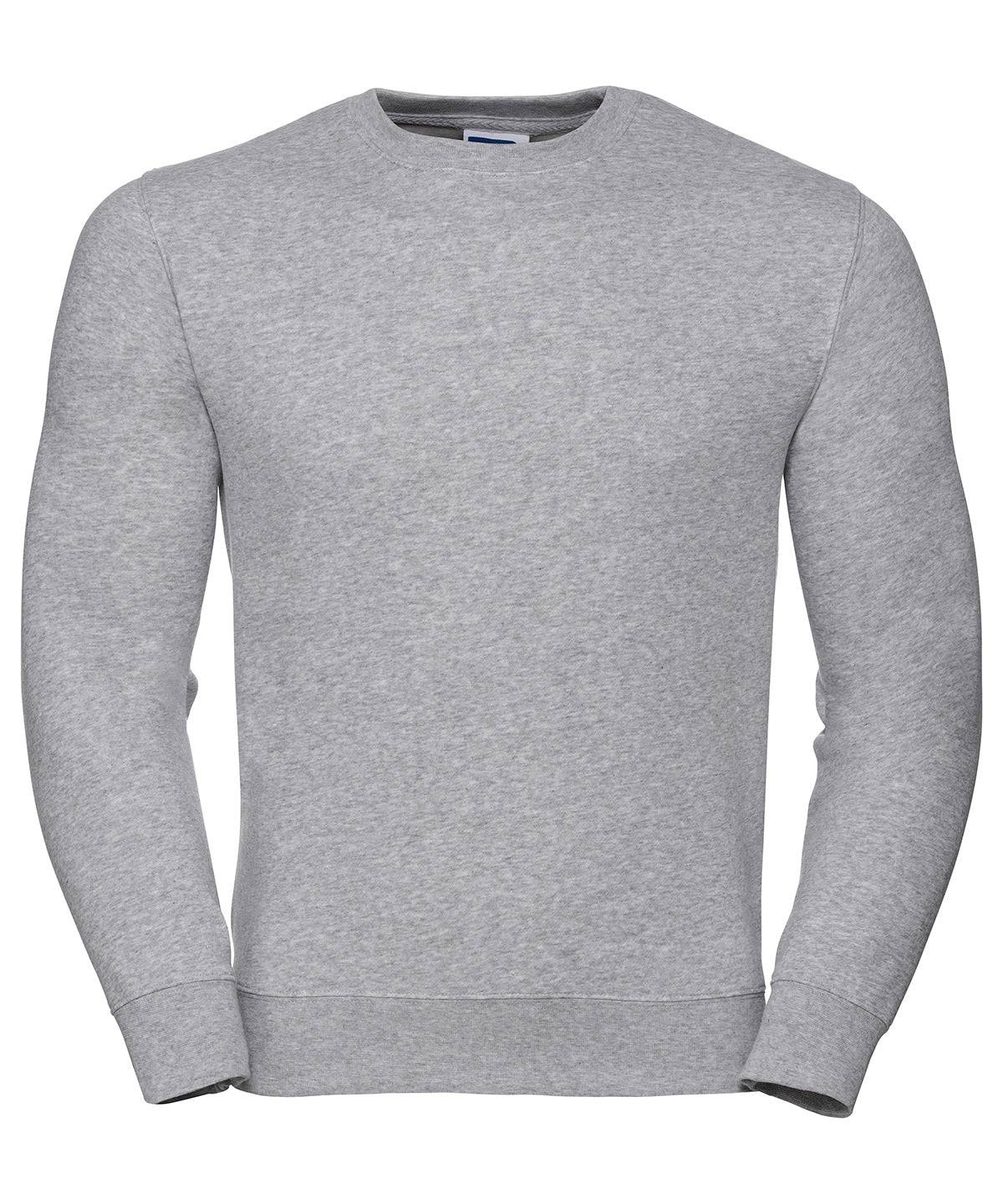 Light Oxford* - Set-in sleeve sweatshirt