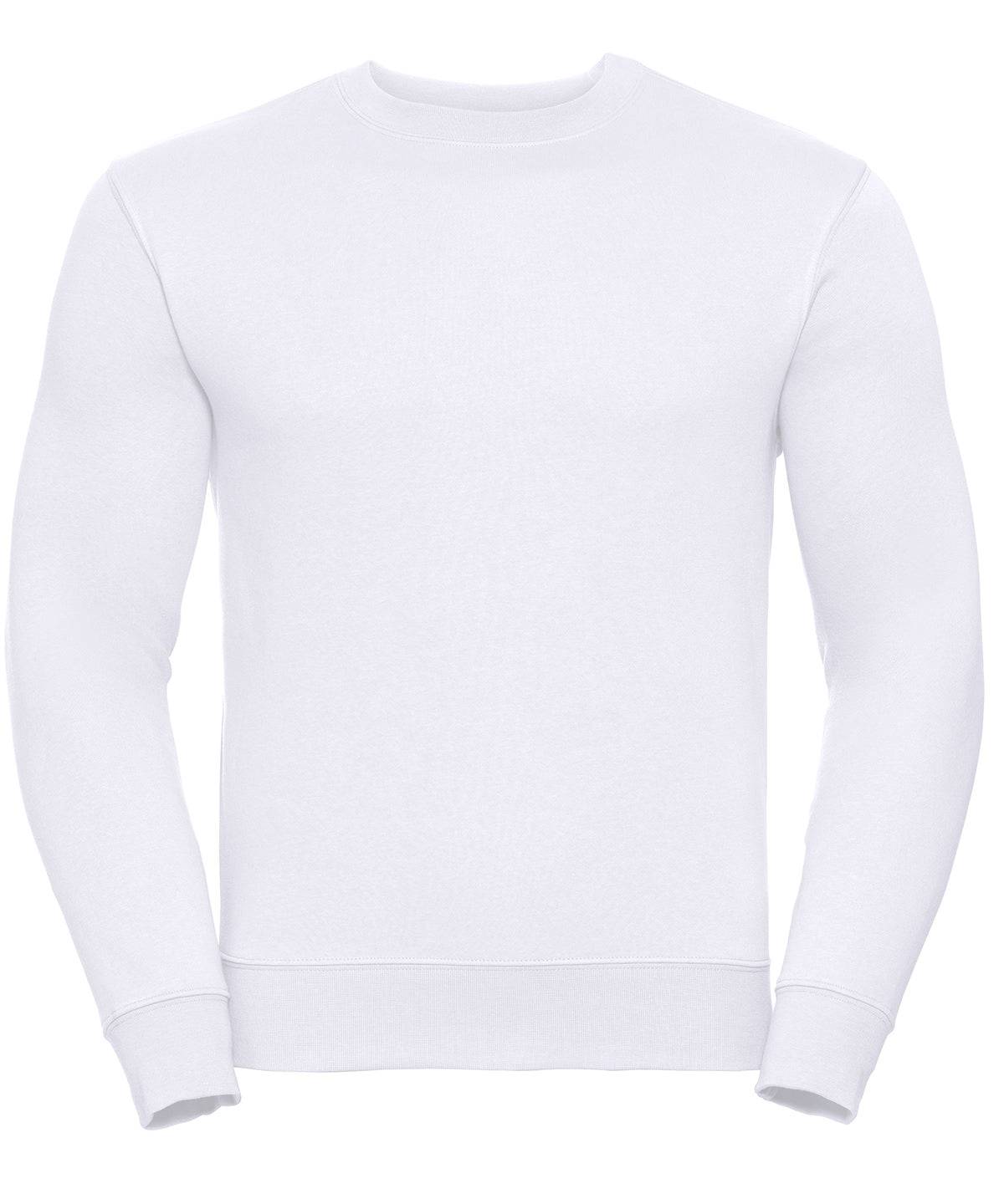 White - Set-in sleeve sweatshirt