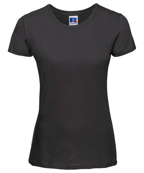 Noir - T-shirt slim pour femme