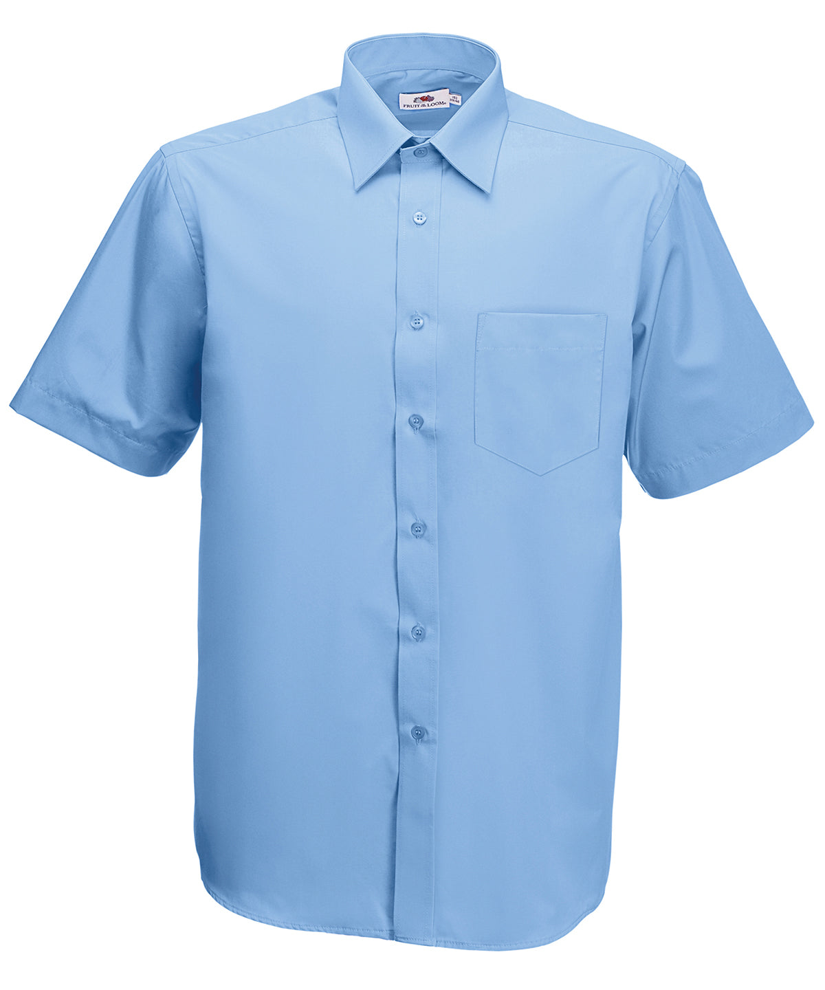 Poplin short sleeve shirt