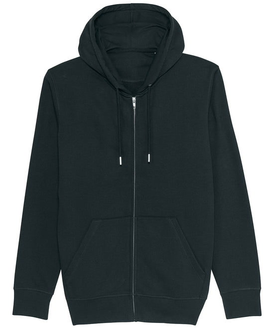 Unisex Connector essential zip-thru hoodie sweatshirt (STSU820)